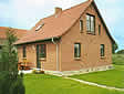 Ferienhaus in der Mecklenburger Seenplatte am Wasser